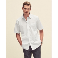Camisa popelin manga corta hombre  - Ref. F79201