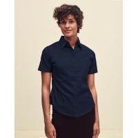 Camisa popelin manga corta mujer - Ref. F79301