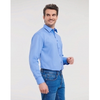 Camisa popelin manga larga - Ref. F79400