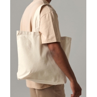 Bolsa maxi algodn reciclado fuelle - Ref. F91628