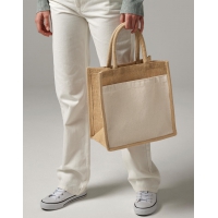 Tote yute almidonado bolsillo algodn natural - Ref. F94228