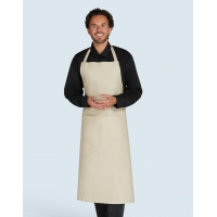 Delantal peto amsterdam con bolsillo lavable hasta 60  c - Ref. F94559