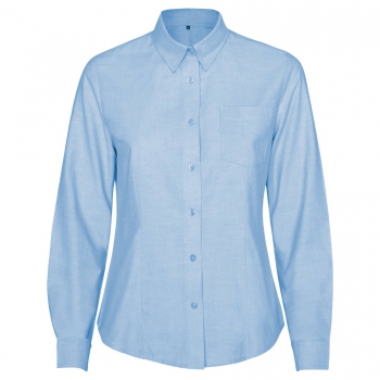 CAMISAS MANGA LARGA OXFORD MUJER - Ref. S5068 CAMISAS MANGA LARGA OXFORD MUJER - Ref. S5068