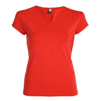 CAMISETAS CUELLO PICO EN V MUJER ELÁSTICA BELICE - Ref. S6532 CAMISETAS CUELLO PICO EN V MUJER ELÁSTICA BELICE - Ref. S6532