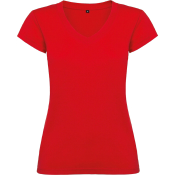 CAMISETAS CUELLO PICO MUJER VICTORIA - Ref. S6646 CAMISETAS CUELLO PICO MUJER VICTORIA - Ref. S6646