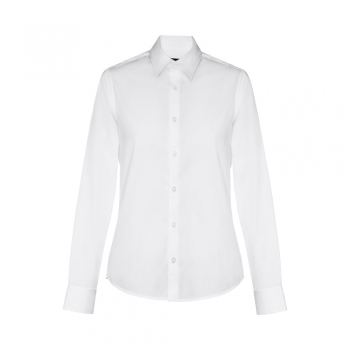 Camisa de popelina para mujer THC PARIS WOMEN WH  - Ref. P30195