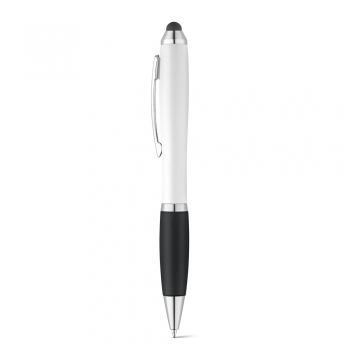 Bolígrafo con mecanismo de giro y clip metálico sans escritura azul - Ref. P91634 Bolígrafo con mecanismo de giro y clip metálico sans escritura azul - Ref. P91634