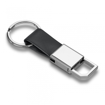 Llavero de metal y pu con gancho bourchier suministrado en caja para regalo - Ref. P93363 Llavero de metal y pu con gancho bourchier suministrado en caja para regalo - Ref. P93363