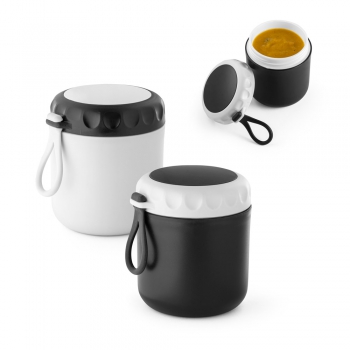 Contenedor térmico de pp de 380 ml samoura apropiado para comida - Ref. P93851 Contenedor térmico de pp de 380 ml samoura apropiado para comida - Ref. P93851