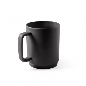 Taza de cerámica con cuerpo cilíndrico 330 ml mighty apropiado para comida - Ref. P94273 Taza de cerámica con cuerpo cilíndrico 330 ml mighty apropiado para comida - Ref. P94273
