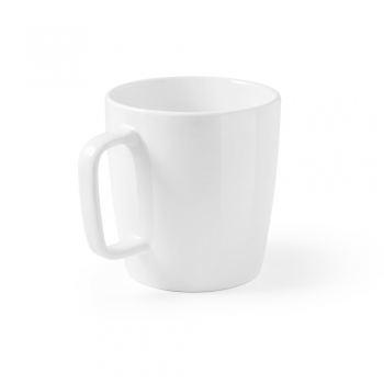 Taza de cerámica 450 ml dhoni white apropiado para comida - Ref. P94279 Taza de cerámica 450 ml dhoni white apropiado para comida - Ref. P94279