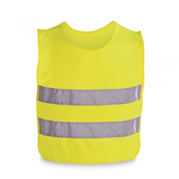 Chalecos reflectantes para niños 100% poliéster mike elementos reflectantes - Ref. P98501 Chalecos reflectantes para niños 100% poliéster mike elementos reflectantes - Ref. P98501