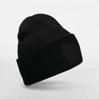 Gorro con solapa ancha y parche a tono - Ref. XB336R Gorro con solapa ancha y parche a tono - Ref. XB336R