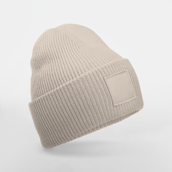 Gorro con solapa ancha y parche a tono - Ref. XB336R Gorro con solapa ancha y parche a tono - Ref. XB336R