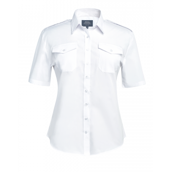 Camisa de piloto mujer manga corta - Ref. XBT2395 Camisa de piloto mujer manga corta - Ref. XBT2395