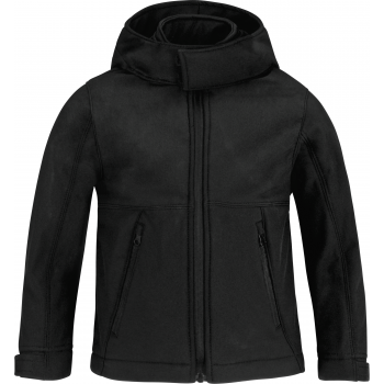 Chaqueta softshell con capucha niños - Ref. XCGJK969 Chaqueta softshell con capucha niños - Ref. XCGJK969