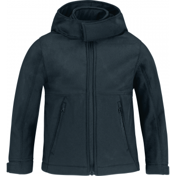 Chaqueta softshell con capucha niños - Ref. XCGJK969 Chaqueta softshell con capucha niños - Ref. XCGJK969