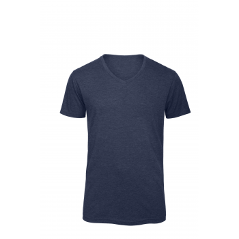 Camiseta triblend cuello de pico hombre - Ref. XCGTM057 Camiseta triblend cuello de pico hombre - Ref. XCGTM057