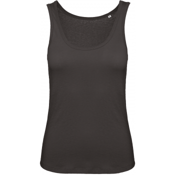 Camiseta de tirantes orgnica inspire mujer - Ref. XCGTW073