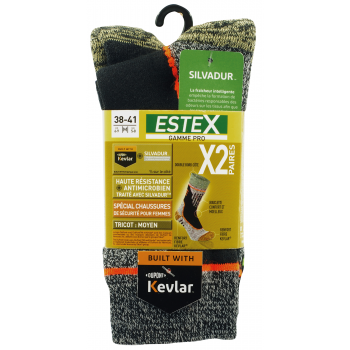 Calcetines de mujer - juego de 2 pares - Ref. XES2005 Calcetines de mujer - juego de 2 pares - Ref. XES2005