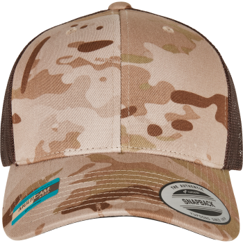 Gorra trucker retro multicam - Ref. XFL6606MC Gorra trucker retro multicam - Ref. XFL6606MC