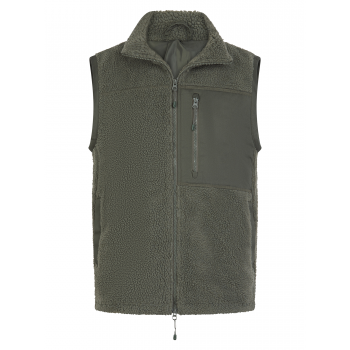 Chaleco de sherpa reciclado - Ref. XFR855 Chaleco de sherpa reciclado - Ref. XFR855