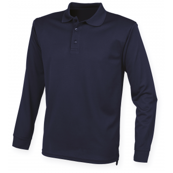 Polo cool plus® manga larga unisex - Ref. XH478 Polo cool plus® manga larga unisex - Ref. XH478