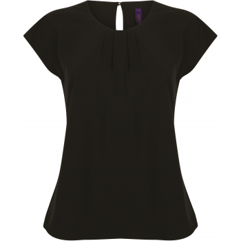 Top cuello plisado mujer - Ref. XH597 Top cuello plisado mujer - Ref. XH597