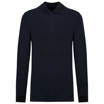 Polo de punto piqué manga larga bio180 hombre - Ref. XK2027 Polo de punto piqué manga larga bio180 hombre - Ref. XK2027