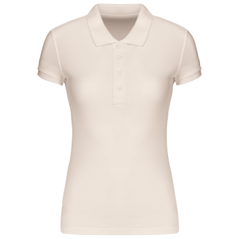 Polo piqué orgánico de mujer - Ref. XK210 Polo piqué orgánico de mujer - Ref. XK210