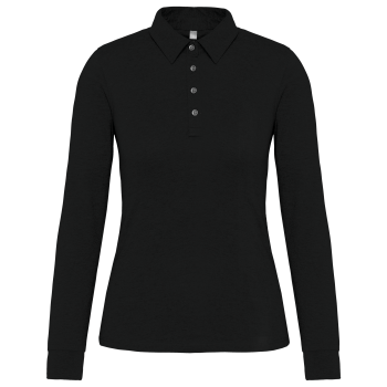 Polo jersey manga larga mujer - Ref. XK265