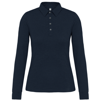 Polo jersey manga larga mujer - Ref. XK265 Polo jersey manga larga mujer - Ref. XK265