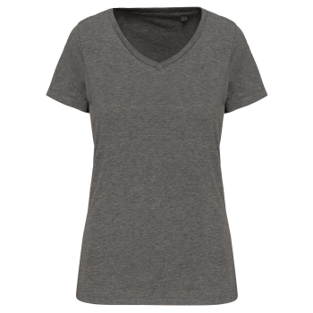 Camiseta supima® cuello de pico manga corta mujer - Ref. XK3003 Camiseta supima® cuello de pico manga corta mujer - Ref. XK3003