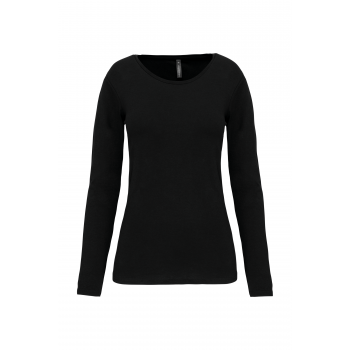Camiseta con elastano manga larga mujer - Ref. XK3017 Camiseta con elastano manga larga mujer - Ref. XK3017