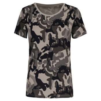 Camiseta camuflaje mujer - Ref. XK3031 Camiseta camuflaje mujer - Ref. XK3031