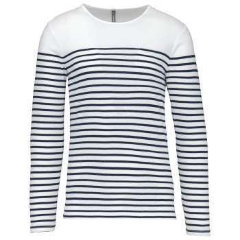 Camiseta marinera de manga larga de hombre - Ref. XK366 Camiseta marinera de manga larga de hombre - Ref. XK366