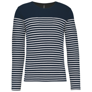 Camiseta marinera de manga larga de hombre - Ref. XK366 Camiseta marinera de manga larga de hombre - Ref. XK366