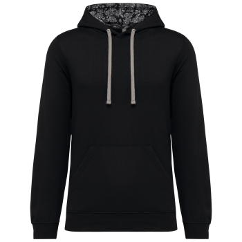 Sudadera con capucha de forro contrastado - unisex - Ref. XK4013 Sudadera con capucha de forro contrastado - unisex - Ref. XK4013