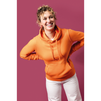 Sudadera capucha ecorresponsable mujer - Ref. XK4028 Sudadera capucha ecorresponsable mujer - Ref. XK4028