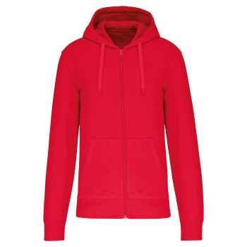 Sudadera con capucha y cremallera ecorresponsable hombre - Ref. XK4030 Sudadera con capucha y cremallera ecorresponsable hombre - Ref. XK4030