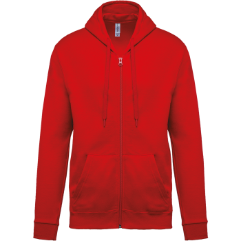 Sudadera capucha y cremallera unisex - Ref. XK479