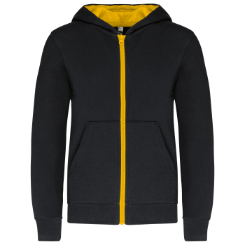 Sudadera capucha y cremallera niños - Ref. XK486 Sudadera capucha y cremallera niños - Ref. XK486