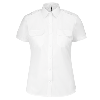 Camisa piloto manga corta mujer - Ref. XK504