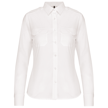 Camisa piloto manga larga mujer - Ref. XK506 Camisa piloto manga larga mujer - Ref. XK506
