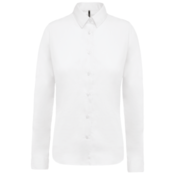 Camisa popelina manga larga mujer - Ref. XK510