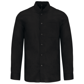 Camisa cuello mao manga larga hombre - Ref. XK515 Camisa cuello mao manga larga hombre - Ref. XK515