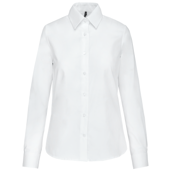 Camisa oxford manga larga mujer - Ref. XK534