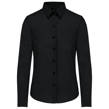 Camisa oxford manga larga mujer - Ref. XK534