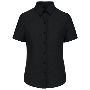 Camisa oxford manga corta mujer - Ref. XK536 Camisa oxford manga corta mujer - Ref. XK536