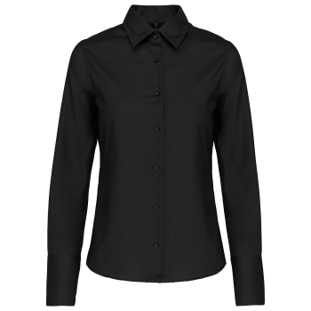 Camisa no-plancha manga larga mujer - Ref. XK538